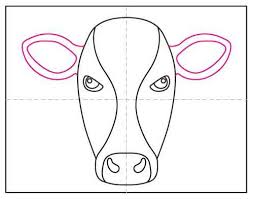 Draw An Easy Cow Face Art Projects For Kids 1280x720 how to draw a cow simple amp easy step by step for kids, beginners. draw an easy cow face art projects