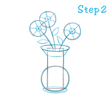 Check spelling or type a new query. How To Draw Roses In A Vase Step By Step Drawing For Kids