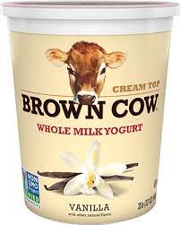Check spelling or type a new query. Brown Cow The Original Cream Top Yogurt