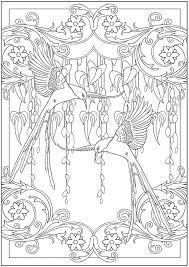 Colibris Art Nouveau Beautiful Book Of Designs Someday When I Learn How To Create Stained Glass I D Love To Use These Ausmalbilder Ausmalen Malbuch Vorlagen