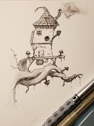 Pixie Real Estate First Time Buyers Home Fantasy Drawings Fantasy Illustration Fantasy Artist
