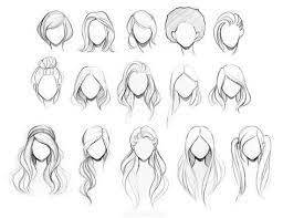 15 Amazing Hair Drawing Ideas Inspiration Brighter Craft Drawing Hair Tutorial Hair Sketch Cartoon Hair