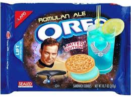 Romulan Ale Star Trek Funny Memes Pops Cereal Box Sandwich Cookies