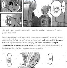Attack On Titan - Armin And Annie By Starabyss On Deviantart