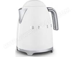 Smeg Klf03wheu 1 7 Litres Blanc Pas Cher Bouilloire Livraison Gratuite