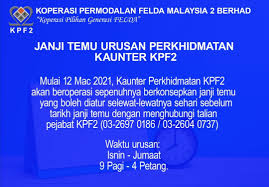 Maybe you would like to learn more about one of these? Kaunter Koperasi Permodalan Felda Malaysia 2 Berhad Facebook