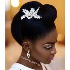 36 Gorgeous Wedding Hairstyles For Black Women Addicfashion Black Women Hairstyles Bridal Hair Womens Hairstyles