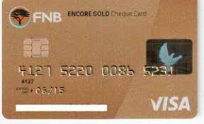 Spend at least r2 500 on your credit card each month. Bank Card Fnb Encore Gold First Rand Bank South Africa Col Za Vi 0013