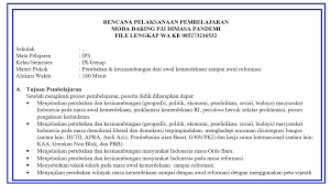 Sobat guru, mengingat 4 januari 2021 merupakan awal semester genap tahun pelajaran 2020/2021, maka diperlukan silabus sebagai acuan penyusun. Gj3cmaho7 Yxlm