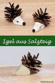 Toll auch um den eigenen namen als deko zu schreiben. Igel Aus Salzteig Herbst Basteln Basteln Herbst Basteln Herbst Dekoration Basteln Mit Kleinkindern Herbst