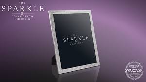 pure 銀色8r 水晶相架 crystals sparkle swarovski