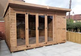 Our 16x8 sheds offer a vast amount of internal storage space within which you can keep gardening equipment, tools, bikes, lawnmowers, and more or, alternatively, our 16x8 garden sheds could be used as workshops for diy projects too. Sunningdale Combi 16x8 Anchor Timber Buildings