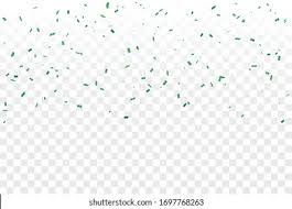 Green Confetti Transparent Background Images Stock Photos Vectors Shutterstock