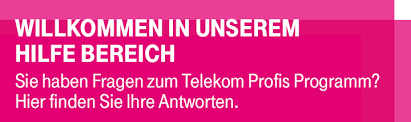 Bewerten sie deutsche telekom ag wie schon 4.228 kunden vor ihnen! Hilfe Bereich Und Haufige Fragen Telekom Profis