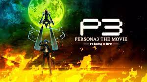 The Menu Screen From The Persona3 Movie 1 Spring Of Birth Blu Ray You Can Find A Review With More Screenshots By Clicking T Movies Persona Japanese Animation