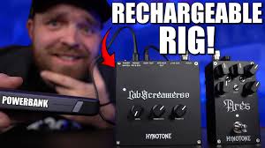 I'm so impressed by this affordable Hynotone poweramp. 60w, powered by a  powerbank and the 9v out feeds the preamp pedal! No AC power needed! Video  in the comments...