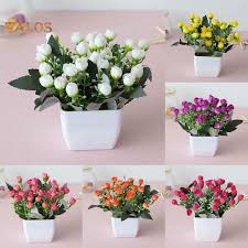 We offer a great selection of artificial flowers at low prices along with helpful customer service and fast shipping. Tk Artificial Flower Bonsai Plastic Small Tree Pot Home Table Garden Decor Prop Buy At A Low Prices On Joom E Commerce Platform