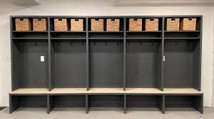 Our garage cabinets are great for keeping even the small stuff organized. Garage Storage Ana White