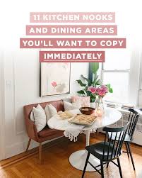 11 Kitchen Nooks And Dining Areas You Ll Want To Copy Immediately Dining Room Nook Decor Contemporary Dining Room Decor Dining Room Design Family
