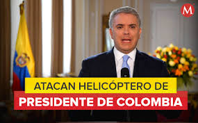 El presidente iván duque dijo que este fue un atentado cobarde y que los impactos de bala se pueden ver en la aeronave. J2n5xjb6hy9oym