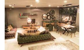 Yemek odası ve salon misafirlerin ağırlandığı ya da mutlu aile yemeklerinin keyfine varıldığı yerdir. Askabat Modern Yemek Odasi Balhome Mobilya