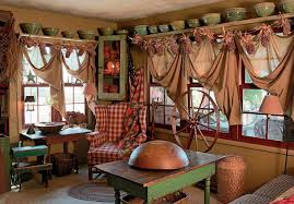 Definitely would recommend primitive home décor to all! Simple And Functional Primitive Curtains Inspiring Home Decorations Ideas Americana Home Decor Home Decor Catalogs Country House Decor