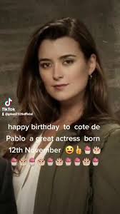 #onthisday #happybirthday #cotedepablo #ncis
