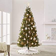 This theme features farmhouse christmas decor and rustic christmas decorations with a focus on classic red and green colors. Target Is Selling Themed Christmas Tree Decorating Kits Popsugar Home