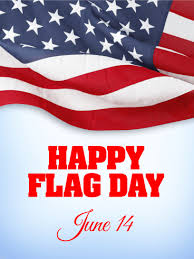 It wasn't until 1916 that flag day was officially declared, by woodrow wilson who was the united states president at the time. Waving Stars Stripes Happy Flag Day Card Birthday Greeting Cards By Davia