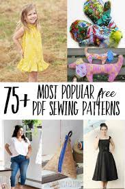With this huge list of free sewing patterns pdf available for download, you'll be all set and ready to sew! 75 Most Popular Free Pdf Sewing Patterns Swoodson Says