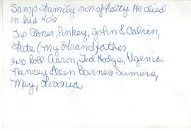 Lewis Sampson Summers family 2