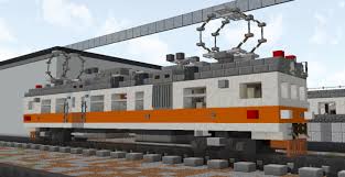 Electric Train Laboratory Contact Network Minecraft Project Minecraft Projects Minecraft Architecture Minecraft Construction