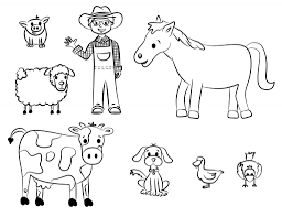 Coloring pages for kids to paint online or to print. Free Printable Farm Animal Coloring Pages For Kids Farm Animal Coloring Pages Cow Coloring Pages Farm Coloring Pages