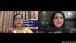 Dr Satinder Nijjar Join hands to be Tobacco MARSHAL Inner Wheel District 307