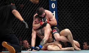 It was almost impossible not to notice him after he knocked out diego brandao on ufc fight night dublin in july 2014, then spectacularly announced. Ufc 229 Results Live Khabib Defends Title By Beating Conor Mcgregor In Las Vegas Ufc Sport Express Co Uk