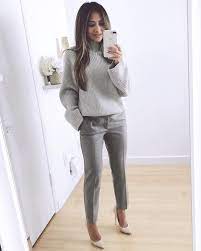 A Chunky Sweater Look You Can Wear To Work To See The Rest Of My Looks Head On Over To My Channel Work Outfit Work Outfits Women Work Fashion