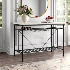A black french kitchen matching the island cabinetry stands out amongst ivory cabinets and white beveled subway tiles. French Kitchen Islands Carts You Ll Love In 2021 Wayfair