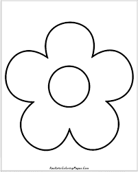 On earth, there is a huge variety of flowering plants in addition to the flowers themselves: Online Coloring Pages Coloring Page The Outline Of The Flower Flowers Download Print Coloring Page