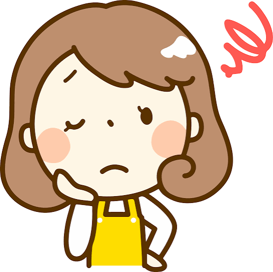 フリーイラスト] 悩む主婦 | パブリックドメインQ：著作権フリー画像素材集