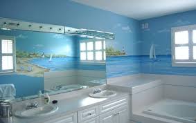 I would highly recommend them to any future prospects. Seascape Mural In Bathroom Traditional Bathroom Boston By Macmurraydesigns Houzz