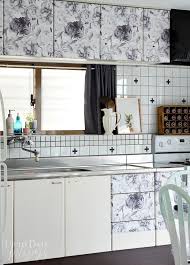 room challenge week 5: floral cabinets