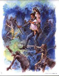 武部本一郎 武部本一郎少年sf挿絵原画集 上 タイム マシンの冒険 イラスト 挿絵 画