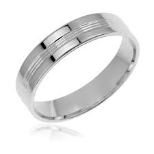 Alliance Homme Or Gris 3 76g Style Moderne Manege A Bijoux Alliances Homme Bague Fiancaille