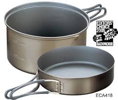 Evernew Titanium Non Stick Dx Pot Non Stick Fry Pan Camp Kitchen Pot Sets Cooking Set