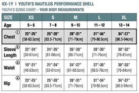 Gmb Stormtech Youth Nautilus Performance Shell Azure Blue
