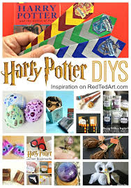 Kids can also explore their creativity by recycling paper towel tubes and making it as a binoculars. Diy Harry Potter Crafts Ideas Red Ted Art Make Crafting With Kids Easy Fun