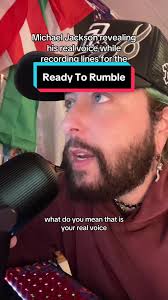 Michael Jackson Real Voice Ready to Rumble