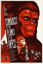 Dawn Of The Planet Of The Apes 2014 Movie Poster Diagonal Mondo Posters Planet Of The Apes Movie Posters Design