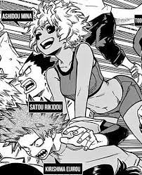 manga moments // Kirishima Eijirou x Mina Ashido #KiriMina♡ | My hero  academia manga, My hero academia episodes, Kirishima eijirou