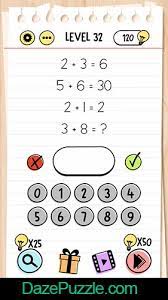 If only we had a light source! Brain Test Level 32 3 8 Answer Daze Puzzle